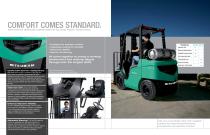 PNEUMATIC TIRE FORKLIFT 3000-7000 LB CAPACITY LP GAS, GASOLINE AND DIESEL MODELS - 2