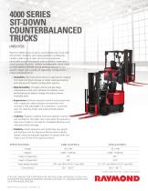 4000 SERIES SIT-DOWN COUNTERBALANCED TRUCKS-1