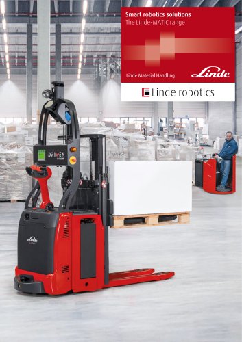 Smart robotics solutions The Linde-MATIC range