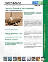 Desalter Interface Measurement - 1