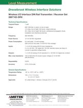 Din Rail Transmitter - Receiver Set - 2