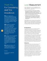 Drexelbrook Product Brochure - Your Level and Analytical Solutions Provider-2