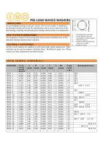 PRE LOAD WAVED WASHERS - 1