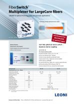 FiberSwitch® Multiplexer for LargeCore fibers - 1