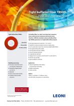 Tight buffered fiber TB900L-1
