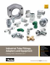 Industrial Tube Fittings, Adapters and Equipment - Cat. 4300-5