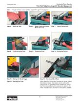 Parker Hydraulic Tube Bender, Model HB632 Operation Manual--Bul. 4391-B26-12