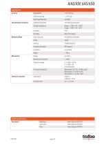 Data Sheet A/AS/ASE 645/650 - 3