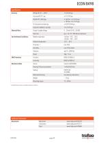 Data Sheet ECON 8498 - 3