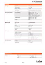 Data Sheet M/MS 624/634 - 4