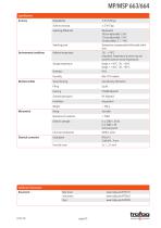 Data Sheet MP/MSP 663/664 - 4