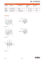 Data Sheet MS...R 630/632 - 3