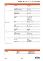 Data Sheet PV/PVF 903/907/915/940/941/942 - 4