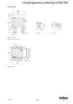 Data Sheet «Simple Apparatus» conformity to ATEX 904 - 4