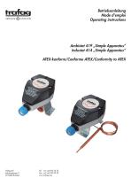 Instruction «Simple Apparatus» conformity to ATEX 419 - 1