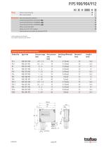 Pressostat P/PS 900/904/912-3