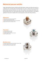 Trafag | Pressostats / Mechanical pressure switches - 8