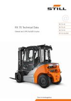 Diesel and LP Gas forklift truck RX 70 4,0 - 5,0 t - 1