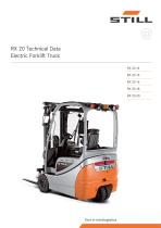 Electric Forklift Truck RX 20 1,4 - 2,0 t - 1