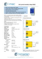 AC-Current monitor relays KC62 - 1