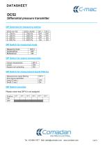 DC52 Differential pressure transmitter - 3