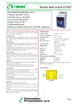 FCD25 programmable double limit switch - 1