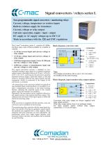 Signal converters/relays series L - 1