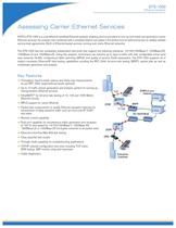 ETS-1000 Ethernet Analyzer - EXFO - PDF Catalogs | Technical ...