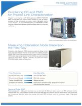 FTB-5500B/FTB-5800 PMD and CD Analyzers - 2