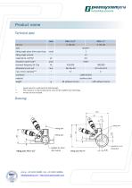 Piezo mirror tilting system PKS 1 - 2