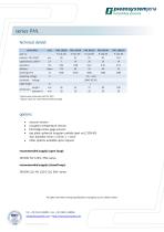 Stack type actuator series PHL - 2