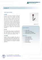 Stack type actuators series P - 1