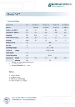 Stack type actuators series PA/T - 2