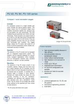 x translation stage: PU 90 ? adjusting range of 90µm - 1