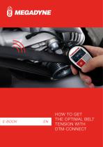 HOW TO GET THE OPTIMAL BELT TENSION WITH DTM-CONNECT-1