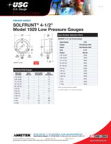 SOLFRUNT® 4-1/2"  Model 1929 Low Pressure Gauges-2