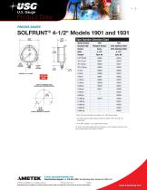 SOLFRUNT® 4-1/2" Models 1901 and 1931 2025-2