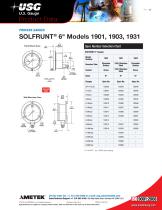 SOLFRUNT® 6" Models 1901, 1903, 1931 - 2