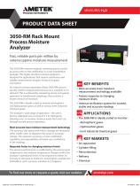 3050 RM Process Moisture Analyzer - 1