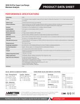 3050-SLR for Super Low Range Moisture Analysis - 2