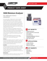 5000 Moisture Analyzer - 1