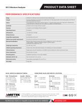 5812 Moisture Analyzer - 2