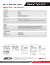 682T-HP Online Sulfur Analyzer - 2