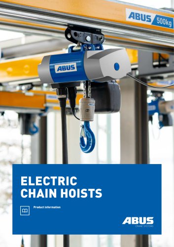 Electric chain hoists