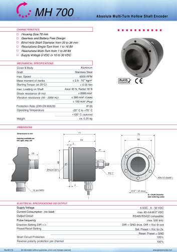 Datasheet MH700 (EN)