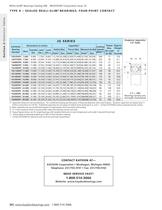 Sealed R eali -S lim ® Bearing Selections Type X-3