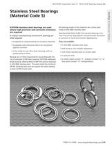 Stainless Steel Bearings ( m aterial Code S)-1