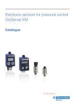 Electronic sensors for pressure control OsiSense XM - 1