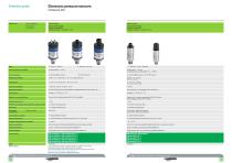 Electronic sensors for pressure control OsiSense XM - 4