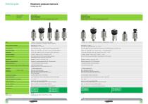 Electronic sensors for pressure control OsiSense XM - 5